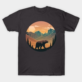 Bear in Forest T-Shirt